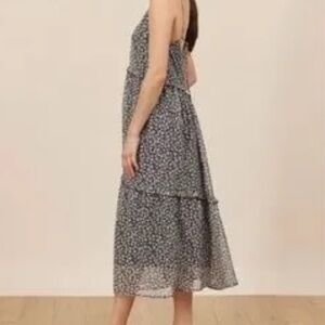 Park & Fifth Black Floral Maxi Dress